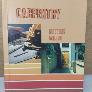 Vintage 1984 Carpentry Buttery Miller Building Construction Details Hardcover